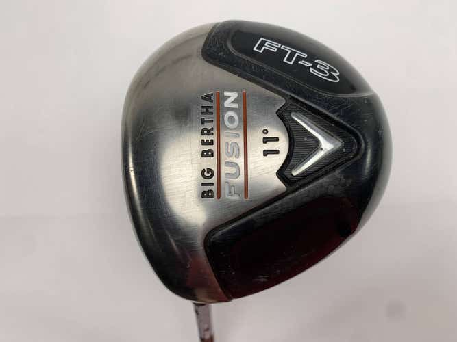 Callaway Fusion FT-3 Driver 11* Aldila NVS 55g Ladies Graphite Womens LH