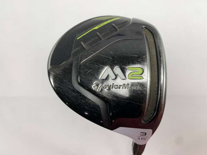 TaylorMade M2 2016 3 Fairway Wood 15* REAX 65g Stiff Graphite Mens RH