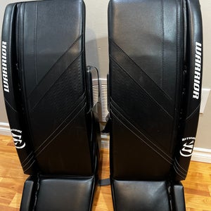 Warrior Ritual G6 E+ Senior Goalie Leg Pads - 32" +1.5"  (READ DESCRIPTION)