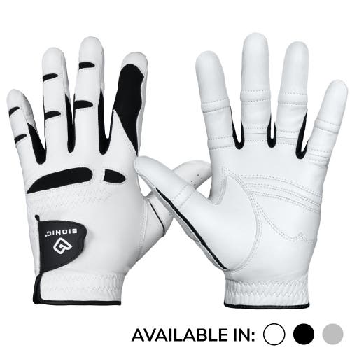 BIONIC STABLEGRIP 2.0 GOLF GLOVE WHITE -