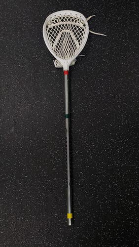 Used Warrior NEMESIS JR Junior Goalie Stick White 11849-S000033368