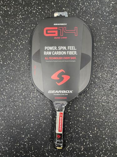 New Gearbox G14 Pickleball Paddle 11849-8311PG141-1