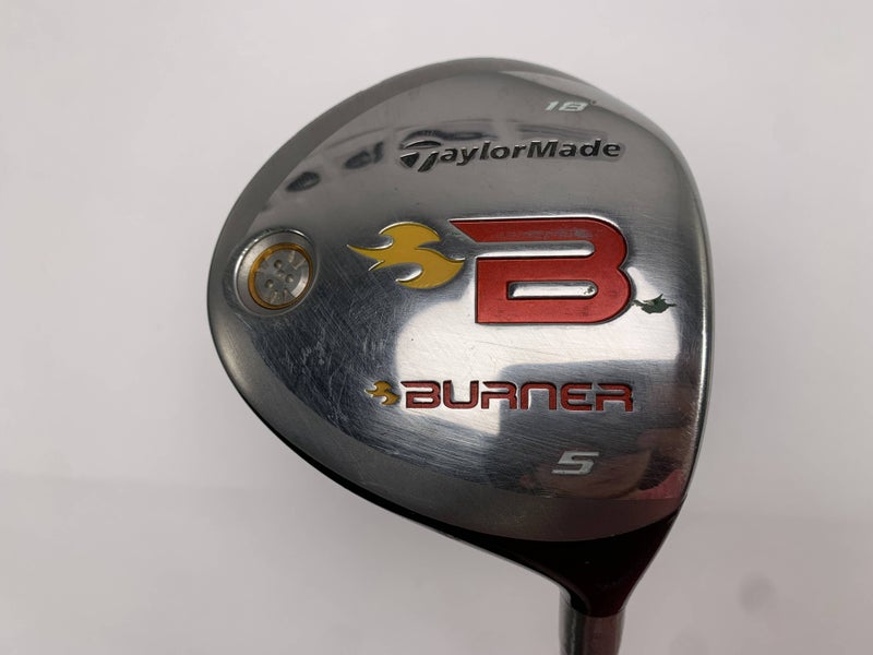 TaylorMade Burner 2008 5 Fairway Wood 18* REAX 43g Regular Graphite Mens RH