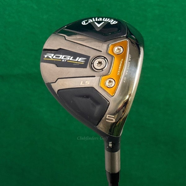 TOUR ISSUE Callaway Rogue ST LS 18 "TC" Fairway Wood 5 HZRDUS Smoke TX XStiff