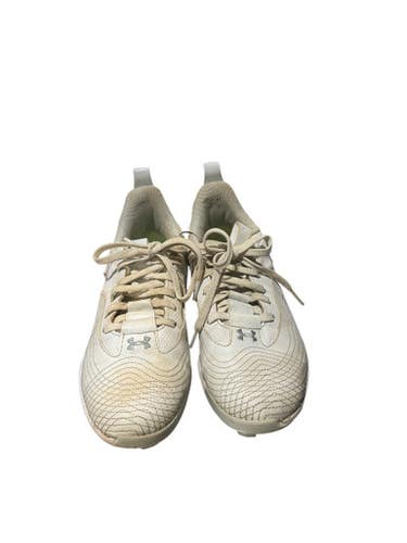 Used Under Armour BRYCE HARPER BB CLEATS BB/SB Cleats White Junior 03 11834-S000042717
