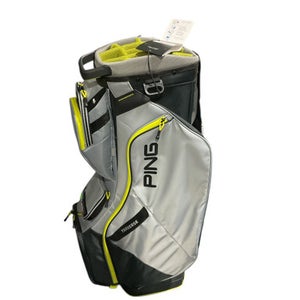 Used Ping TRAVERSE BAG Mens Stand Bag Grey 11834-S000042673