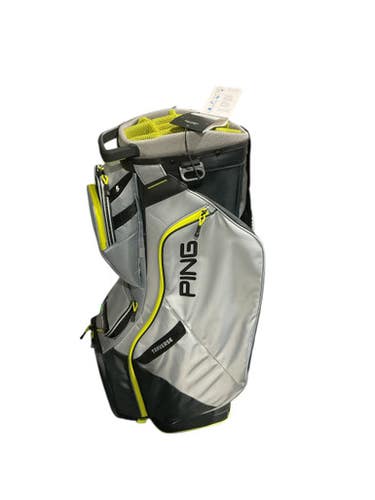 Used Ping TRAVERSE BAG Mens Stand Bag Grey 11834-S000042673