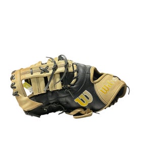 Used Wilson A2000 1ST BASE MITT BB/SB First Base LH Throw Black 12 1/2" 11834-S000042675