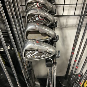 Used Taylormade 2.0 BURNER IRON SET Mens Iron Set RH 6I-GW/AW 11834-S000042672