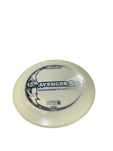 Used Discraft SEASONAL GLO Disc Golf Driver Silver 11834-S000042657