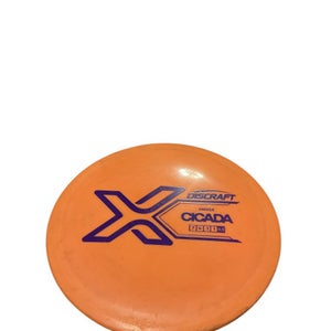 Used Discraft CICADA DRIVER Disc Golf Driver Orange 11834-S000042655