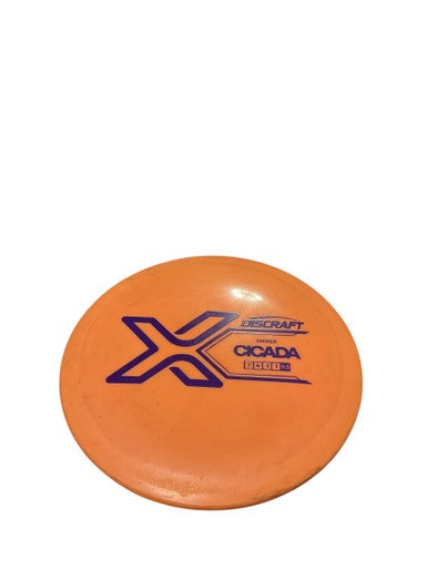 Used Discraft CICADA DRIVER Disc Golf Driver Orange 11834-S000042655