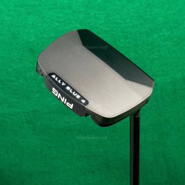Ping 2024 PLD Milled Ally Blue 4 34" Gunmetal Slant-Neck Mallet Putter w/ HC