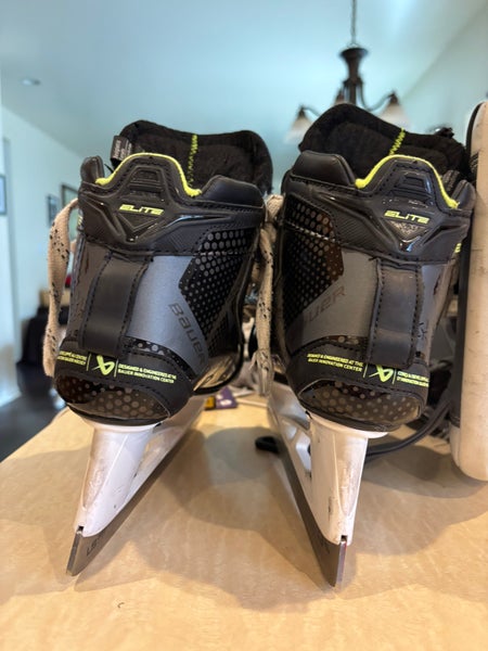 2024 Bauer Elite Hockey Goalie Skates Regular Width Size 2 (Used)