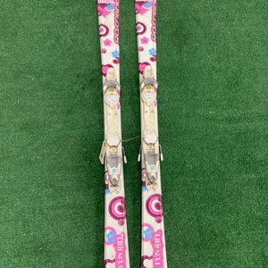 Rossignol Fun Girl 130cm Skis + Rossi Comp J Bindings