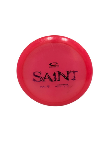 Used Latitude 64 Opto Saint 156g Pink Disc Golf Driver 11692-S000143799