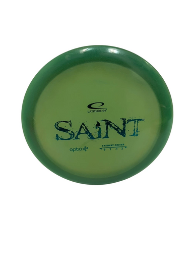 Used Latitude 64 Opto Saint 156g Green Disc Golf Driver 11692-S000143798