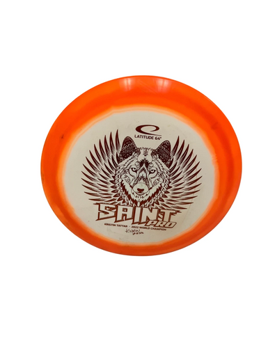 Used Latitude 64 Saint Pro KT 173g Orange Disc Golf Driver 11692-S000143795