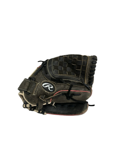 Used Rawlings ST115DSP 11.5" RH Throw Black Fastpitch Glove 11692-S000143783