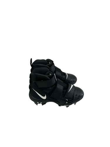 Used Nike Force Savage Shark Yth 12 Black Football Cleats 11692-S000143772