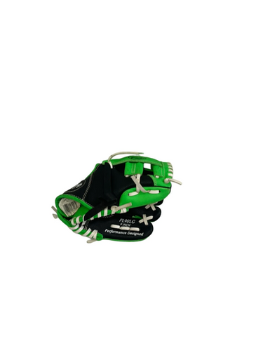Used Rawlings PL90LG 9" Neon Green T-Ball Glove 11692-S000143774