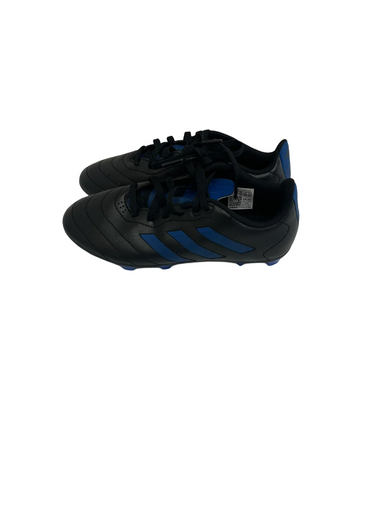 Used Adidas Goletto Jr 3.5 Black And Navy Blue Soccer Cleats 11692-S000143771