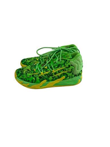 Used Puma MELO BALL MB.01 Basketball Shoes M Green Senior 7 11692-S000143744