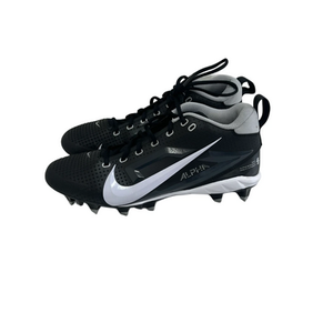 Used Nike ALPHA MENACE 4 Adult FB Cleats Black Senior 9 11692-S000143743