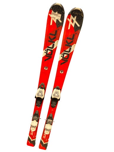Used Volkl UNLIMITED AC Mens DH Ski/Binding Red 140 cm 11883-S000148030