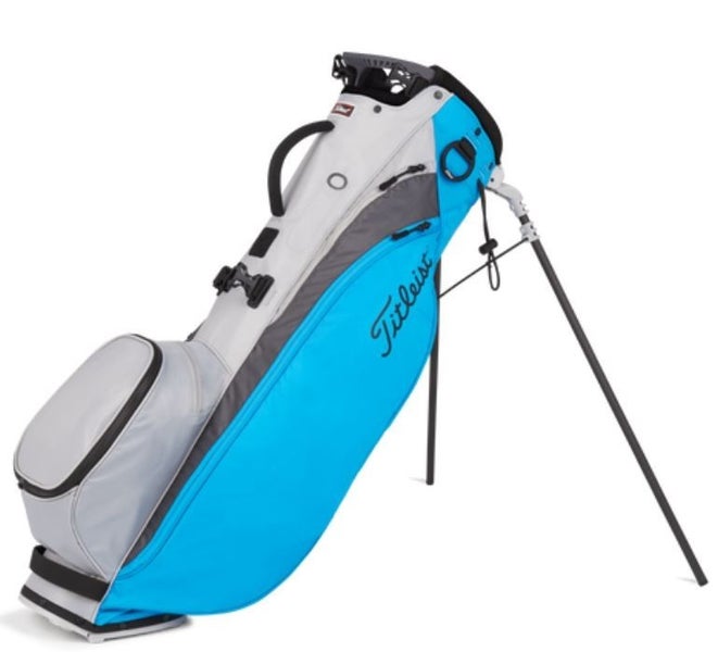 Titleist Players 4 Carbon Double Strap Stand Carry Golf Bag Dorado/Gray NEW!