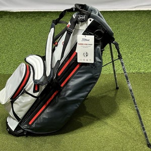 Titleist Players 4 Plus StaDry Double Strap Stand Golf Bag Charcoal No Logo NEW!
