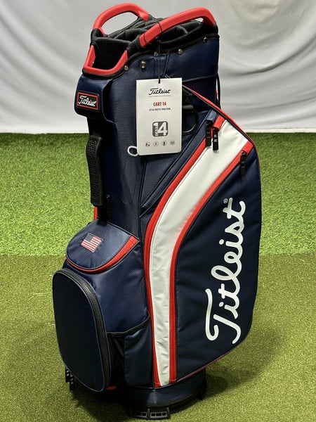 Titleist Cart 14 Golf Cart Bag TB22CT6 Navy/White/Red NEW!