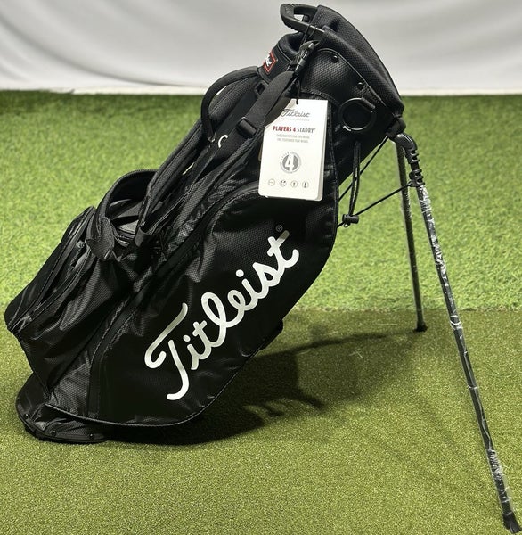 Titleist Players 4 StaDry Stand Carry Golf Bag TB23SX2 Black/White NEW!