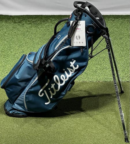 Titleist 2024 Players 4 Stand Carry Golf Bag TB23SX4 Baltic/Gray NEW #94592