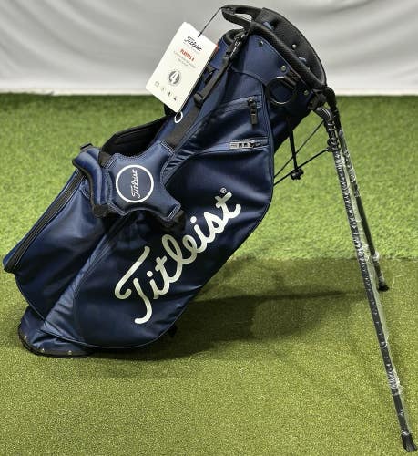 Titleist Players 4 Stand Carry Golf Bag TB23SX4 Navy/White NEW