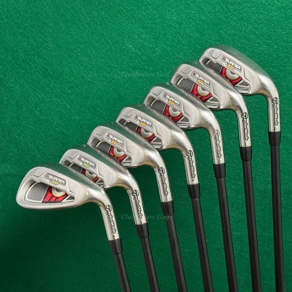 TaylorMade Burner XD 4-PW Iron Set Factory REAX 65g Graphite Regular
