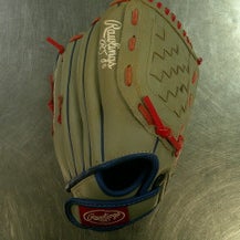 Used Rawlings PLAYERS SERIES BB/SB Glove RH Throw Grey 11 1/2" 11868-S000066441