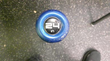 Used Easton FUZE BB/SB USA 2 5/8 Bat 24" 11339-S000196200