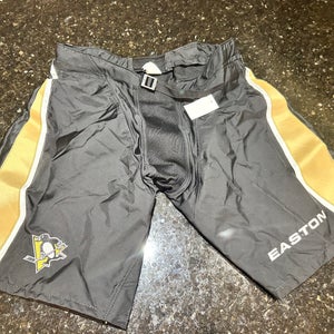 PITTSBURGH PENGUINS Black Large Easton Pant Shell Pro Stock (New)
