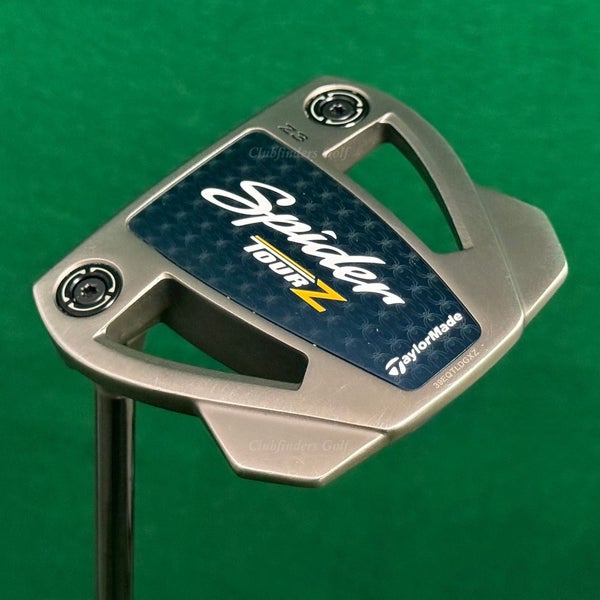 LH TaylorMade Spider Tour Z #3 35" Z3 Slant-Neck Putter KBS W/Super Stroke & HC