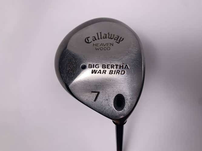 Callaway Big Bertha Warbird 7 Fairway Wood 21* RCH 90 Regular Graphite Mens RH