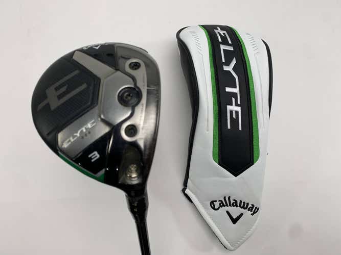 Callaway Elyte Triple Diamond 3 Fairway Wood 15* LinQ M40X Stiff Mens RH HC