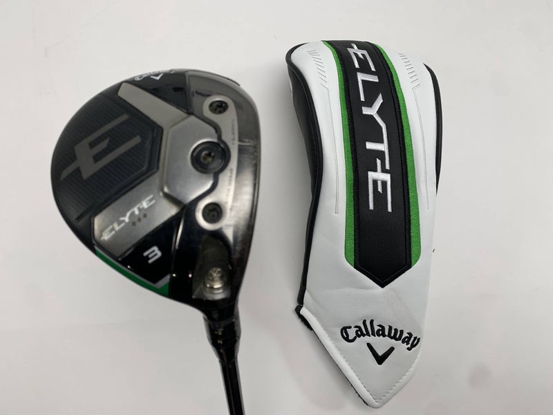 Callaway Elyte Triple Diamond 3 Fairway Wood 15* LinQ M40X Stiff Mens RH HC