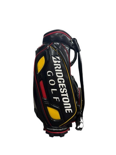 Used Bridgestone B330 Staff Mens Cart Bag - Black/Red/Yellow/White 11835-S000200699