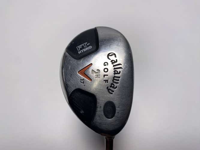 Callaway FT Hybrid 2 Hybrid 17* Aldila NVS Hybrid 85g Stiff Graphite Mens RH