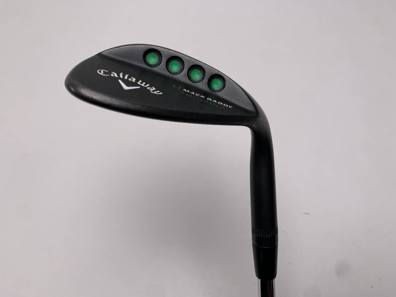 Callaway Mack Daddy Matte BLK PM Grind Lob Wedge LW 64* 10 KBS Tour-V Mens RH