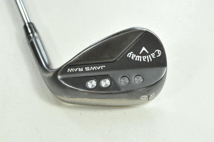 Callaway Jaws Raw Black Plasma 60*-10S Wedge Right DG Spinner Steel # 205697