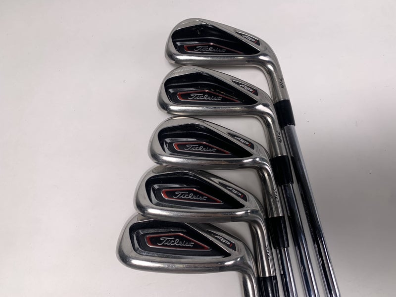 Titleist 716 AP1 Iron Set 5-PW True Temper XP 90 R300 Regular RH No 7 iron