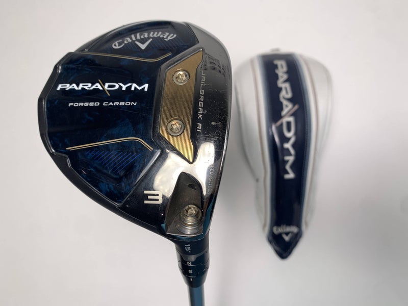 Callaway Paradym 3 Fairway Wood 15* Aldila Ascent 50g Senior Graphite Mens RH HC