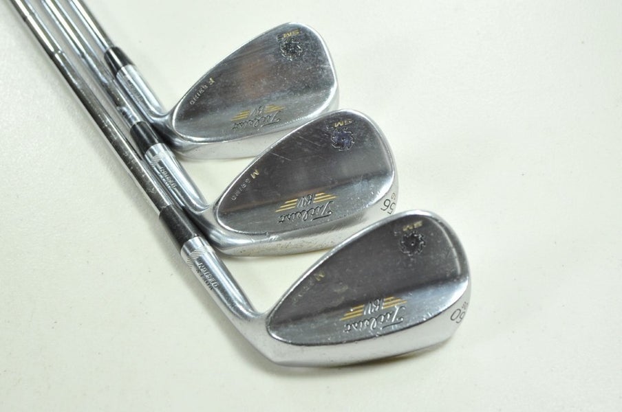 Titleist Vokey SM5 Tour Chrome 50*, 56*, 60* Wedge Set Right Steel # 205508
